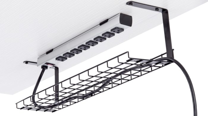 Router integrated lumberjocks desks